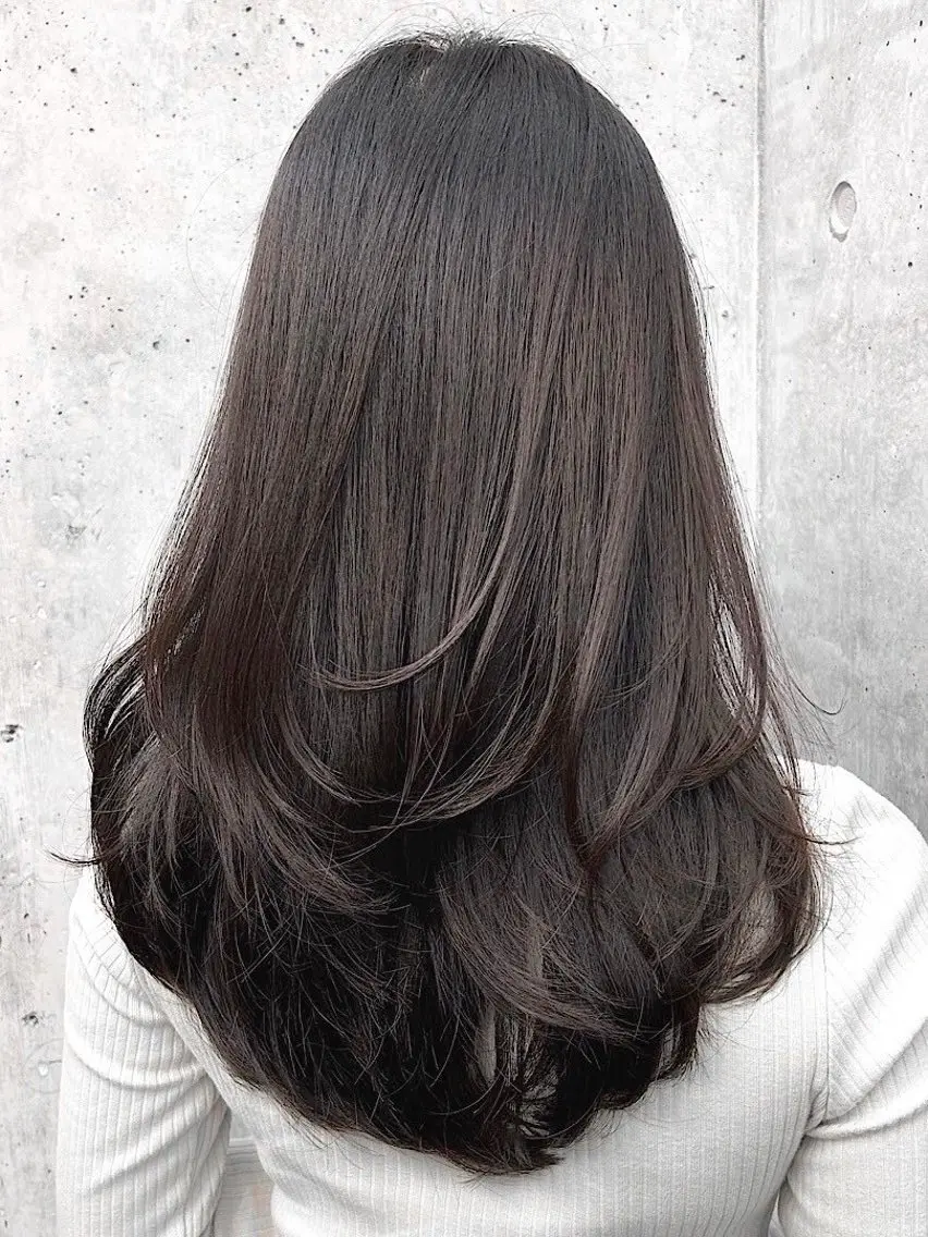 ロング カラー ヘアアレンジ 縮毛矯正 縮毛矯正・カラー特化 指名No.1shunのヘアスタイル