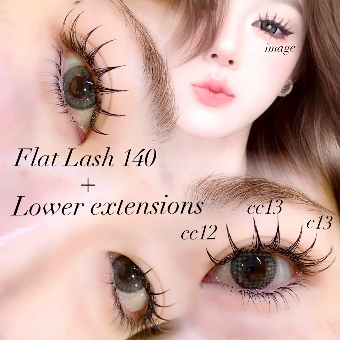 マツエク・マツパ 下まつげエクステ マツエク Eyelash 🎀 𝐀𝐲𝐮𝐦𝐢のマツエク・マツパデザイン