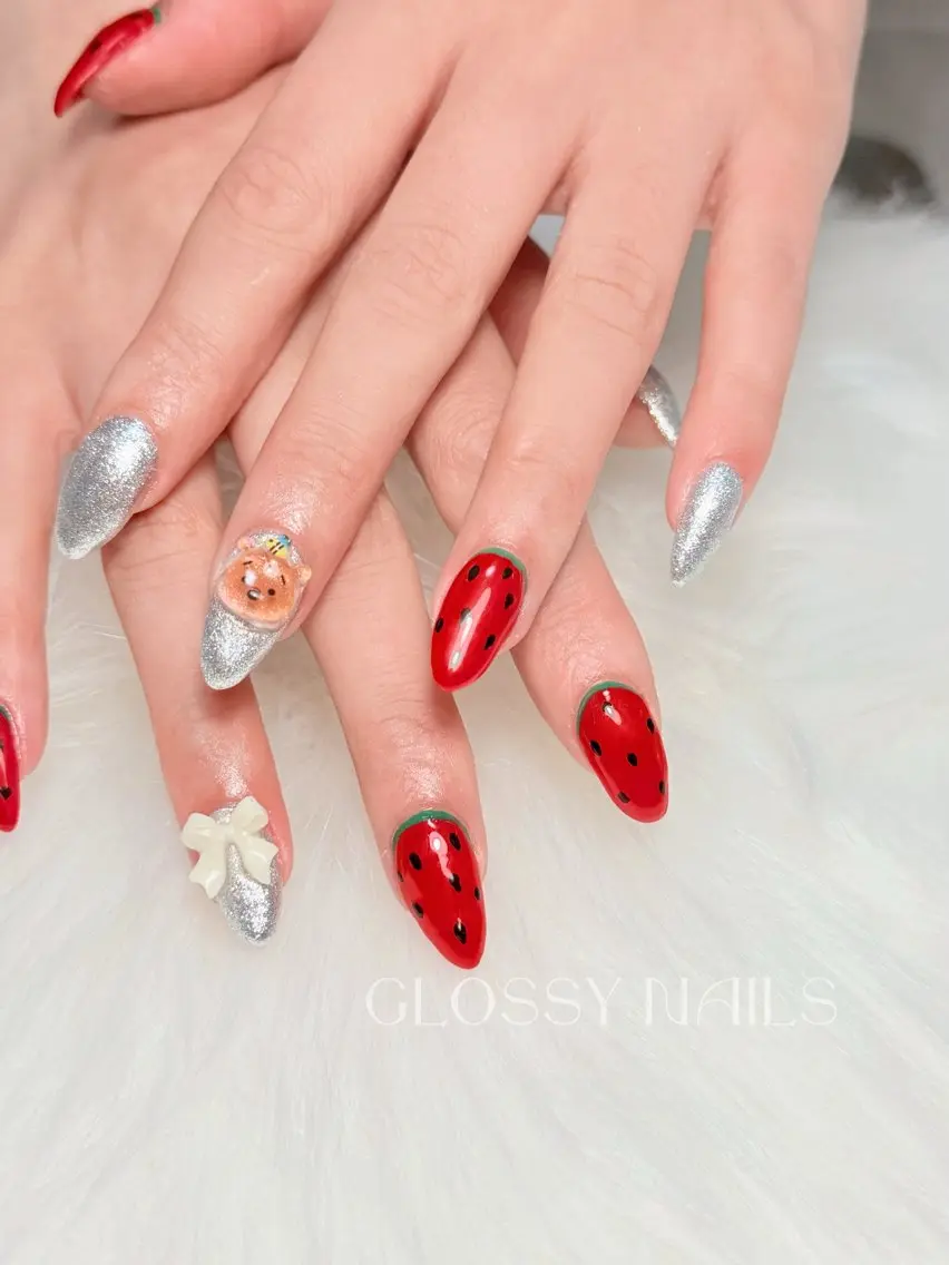 ネイル ハンドネイル Glossy -miyoのネイルデザイン