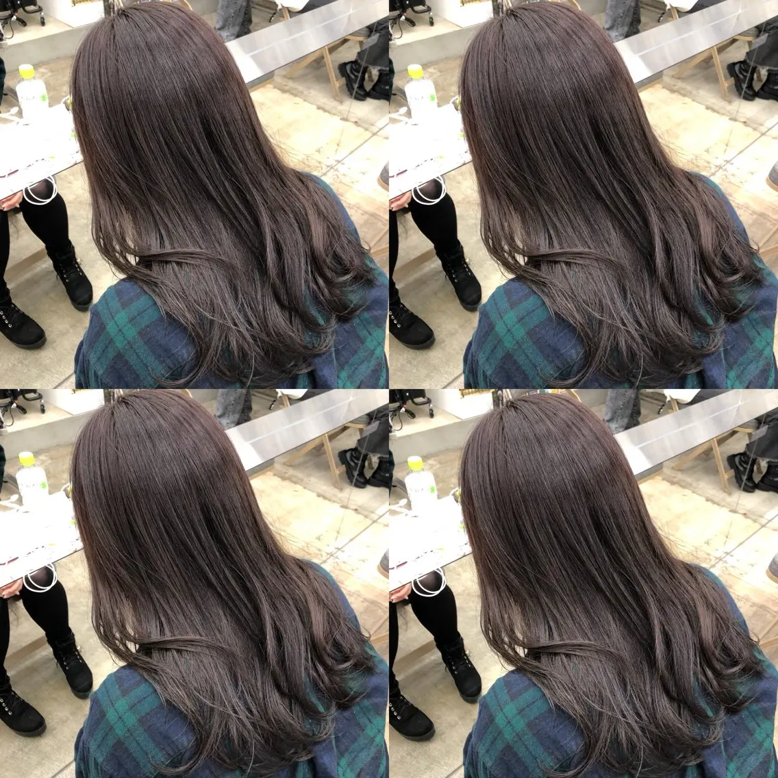セミロング カラー ヘアカラー トリートメント 推しカラー✨ オタク美容師ユウカのヘアスタイル