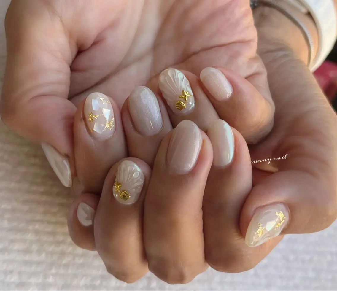 ネイル ジェルネイル パラジェル sunny nailのネイルデザイン