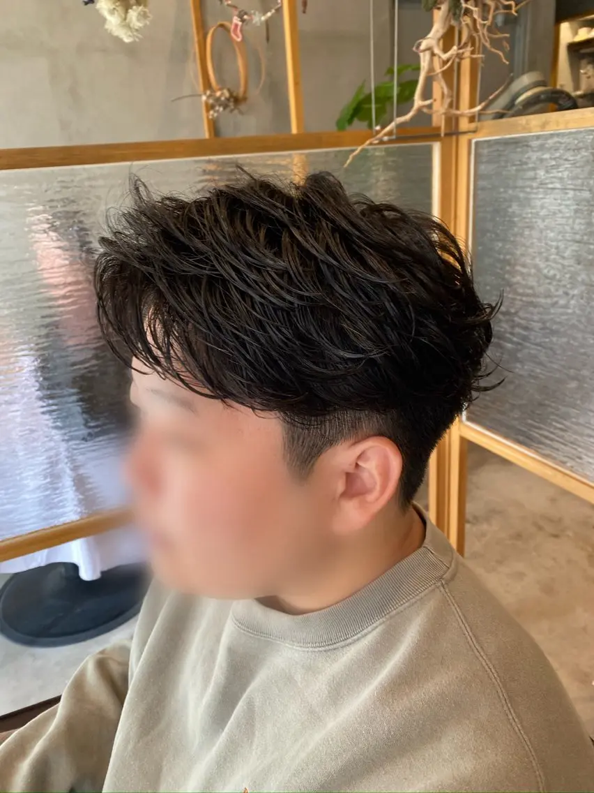 パーマ メンズ 高橋 奎太のヘアスタイル