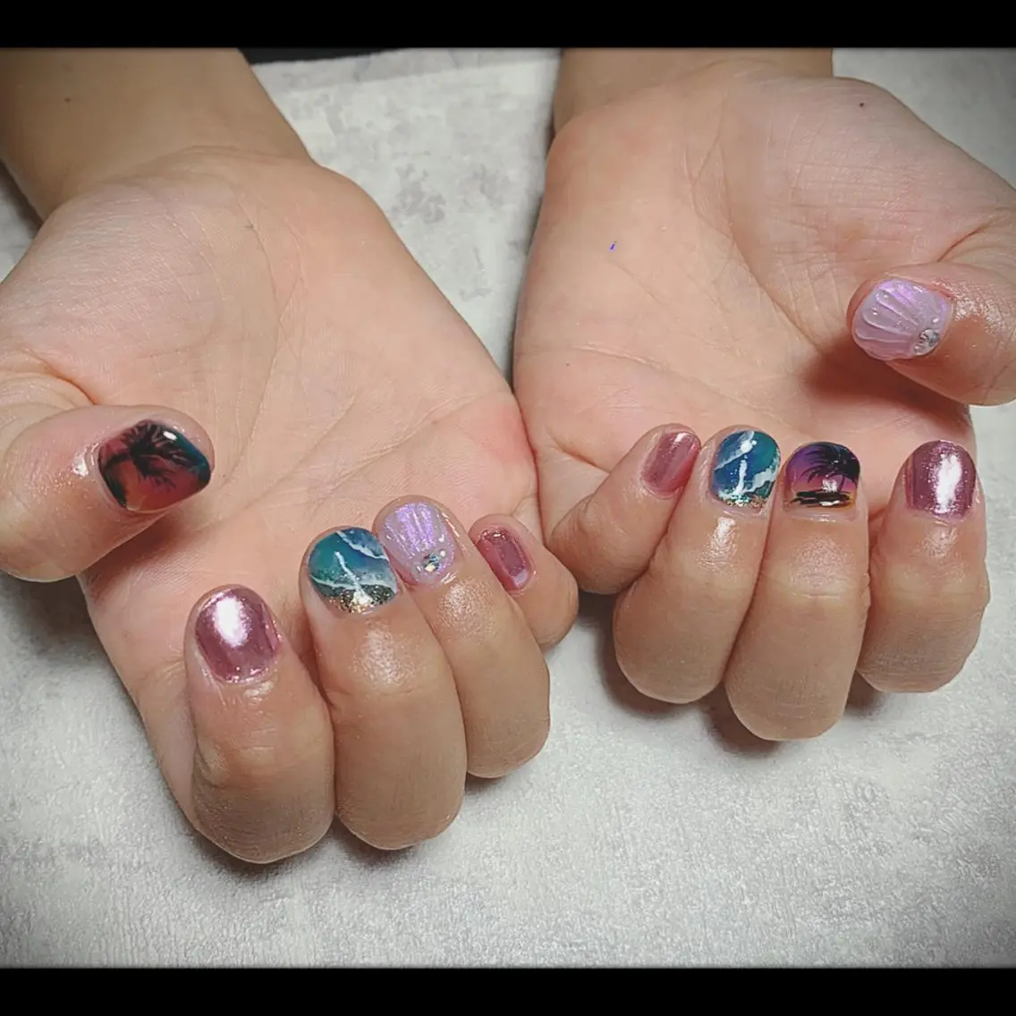 ネイル ハンドネイル M nail 市原市ちはら台のネイルデザイン
