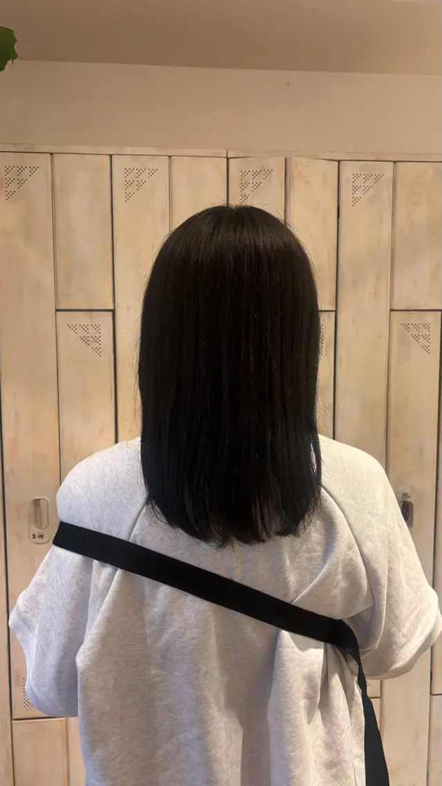 ミディアム カラー ヘアカラー Noa🎀🫧 KNACK 東三国のヘアスタイル