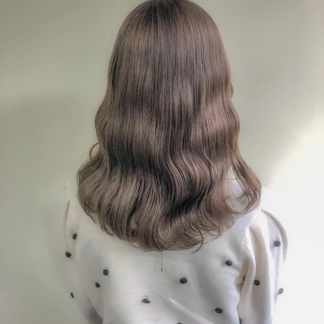 セミロング カラー 💗💗韓国レイヤー yu-ki💗💗のヘアスタイル