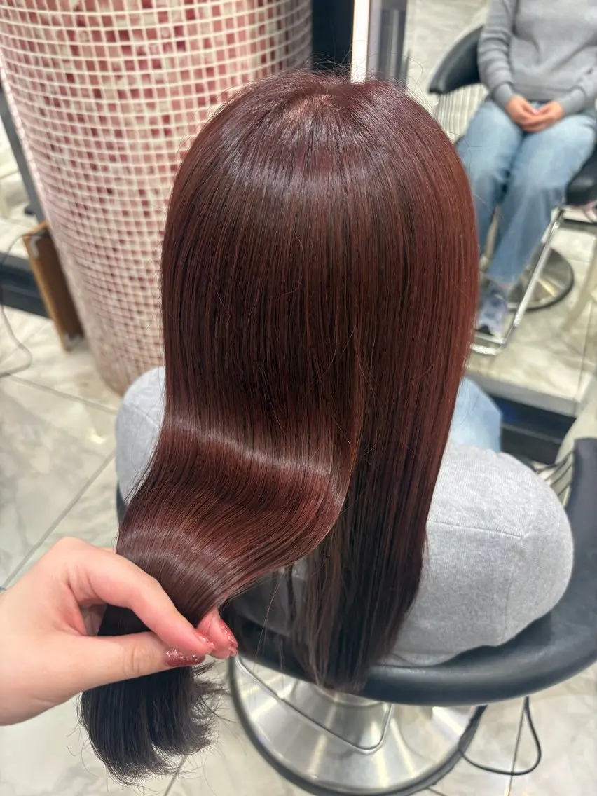 ロング カラー ヘアアレンジ カラーモデル様募集 /銀座🎀リナのヘアスタイル