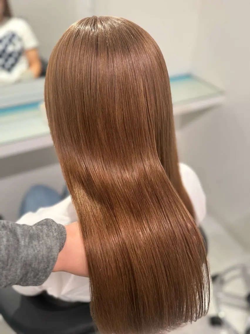 ロング カラー ヘアカラー トリートメント 🧸まろっとベージュ ヘア🧸🤎AYAのヘアスタイル