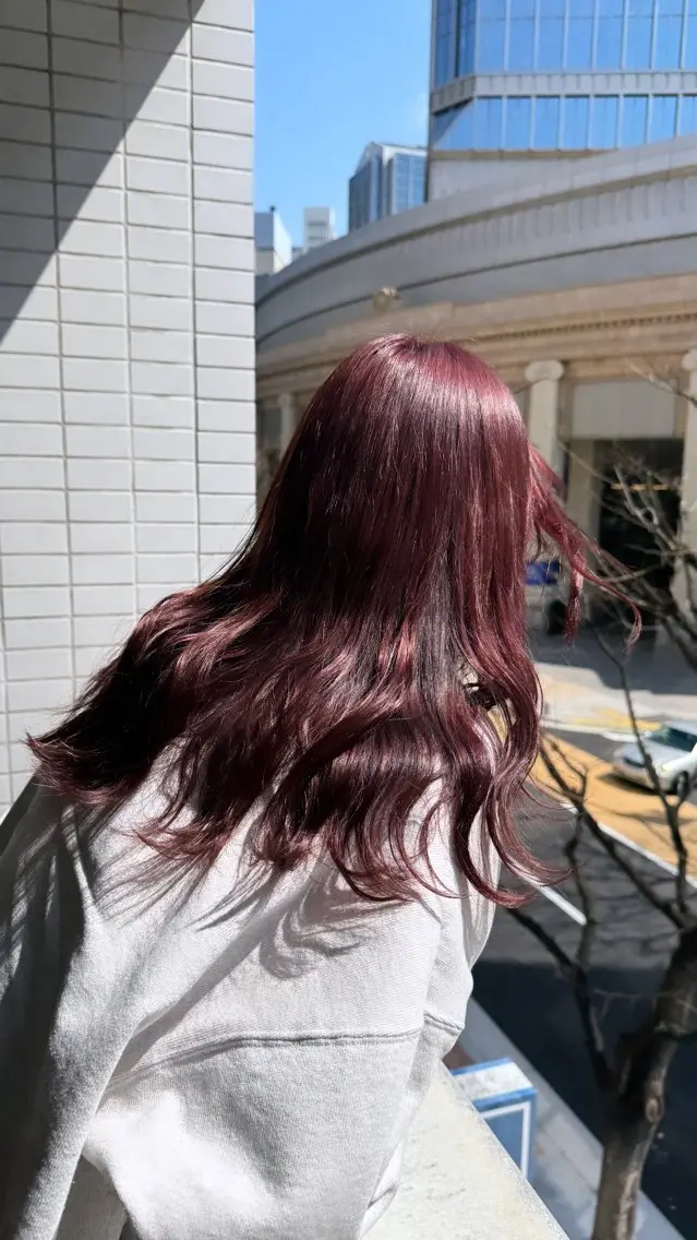 カラー ♡ ♡のヘアスタイル