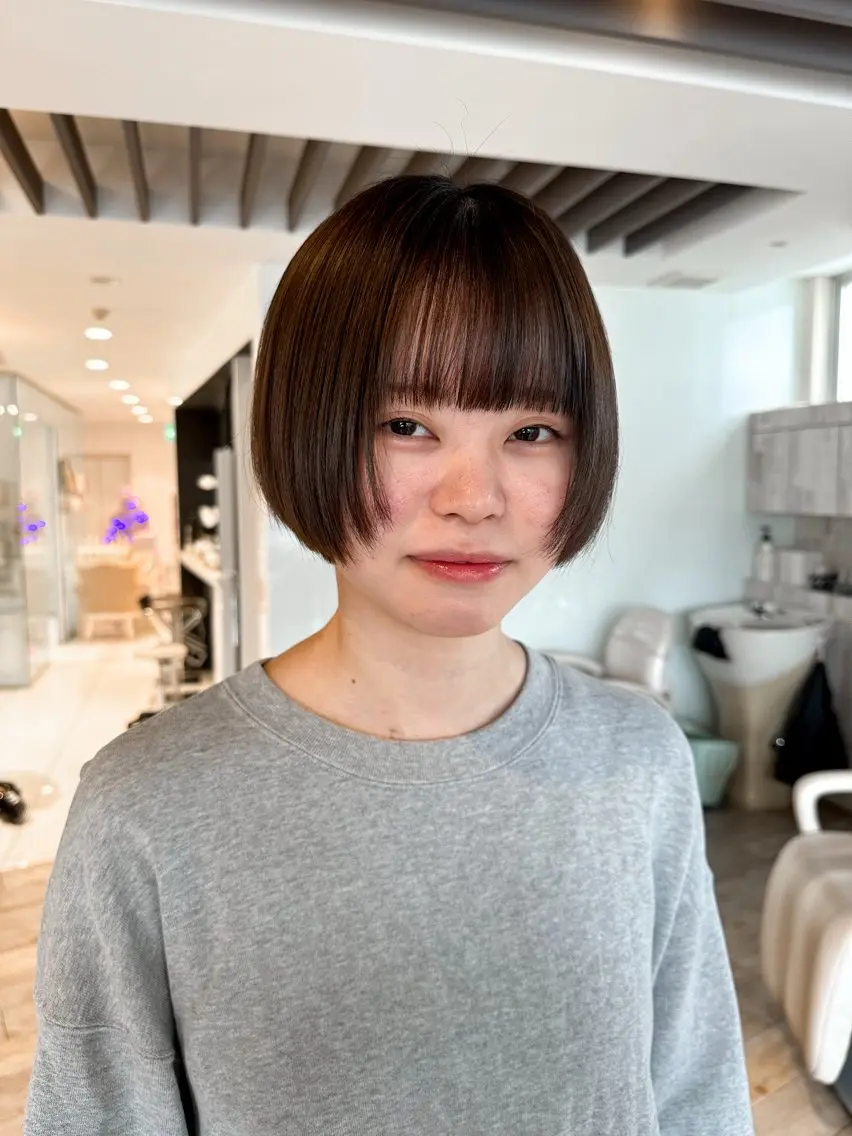 ショート パーマ / ボブ /ショート 谷口 陸のヘアスタイル