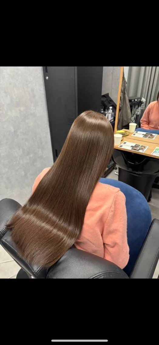 艶カラー🫧🤍【ワンカラー】4️⃣0️⃣0️⃣0️⃣❕ケアtr付きです!【白髪染めも⭕️】の写真