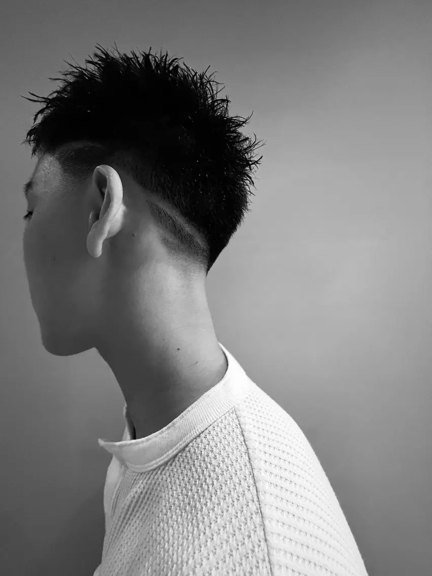 パーマ メンズ 矢川 晄士朗のヘアスタイル