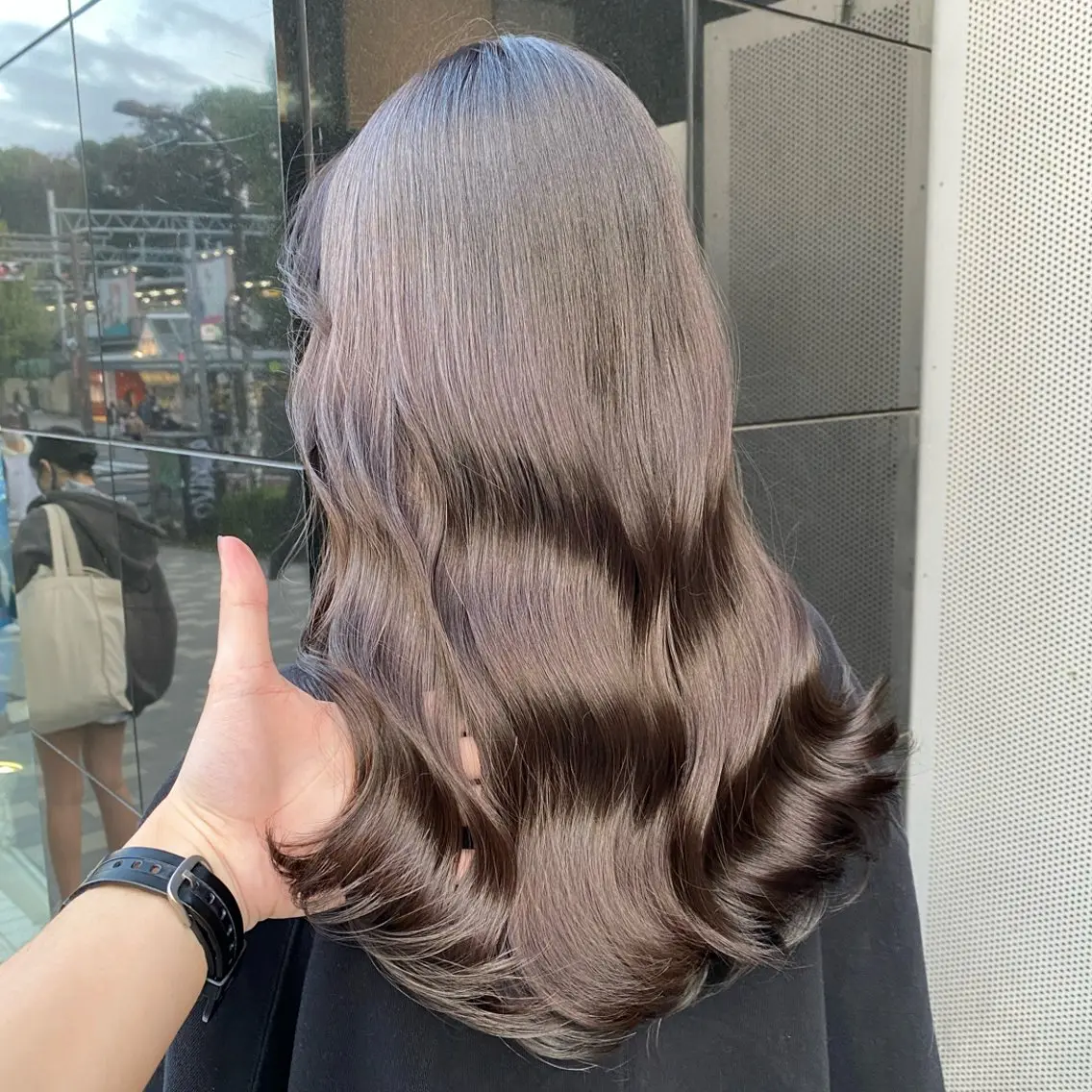 ロング カラー ヘアカラー 山内 直英のヘアスタイル