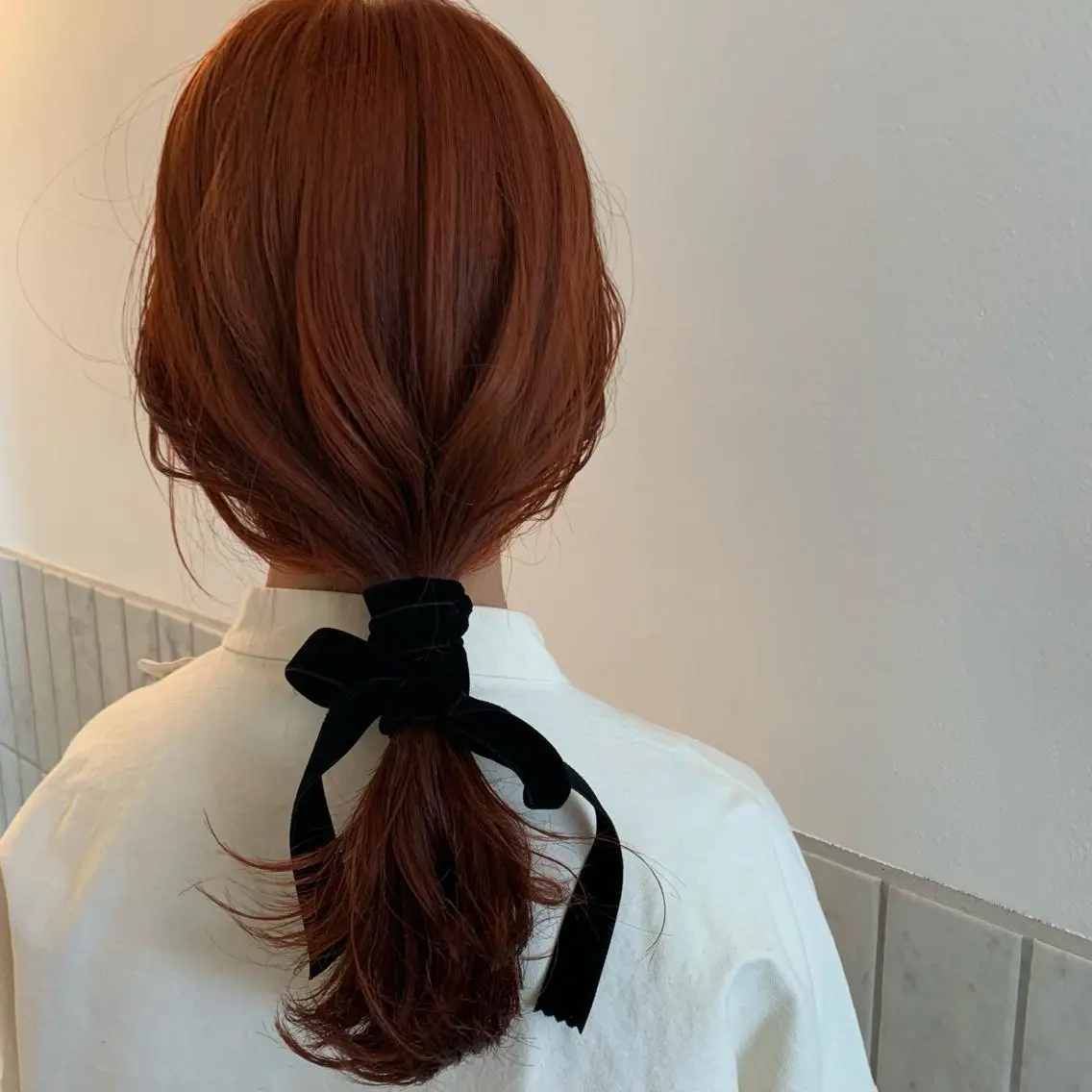 ロング カラー ブリーチ Terve. 水野 菜々香のヘアスタイル