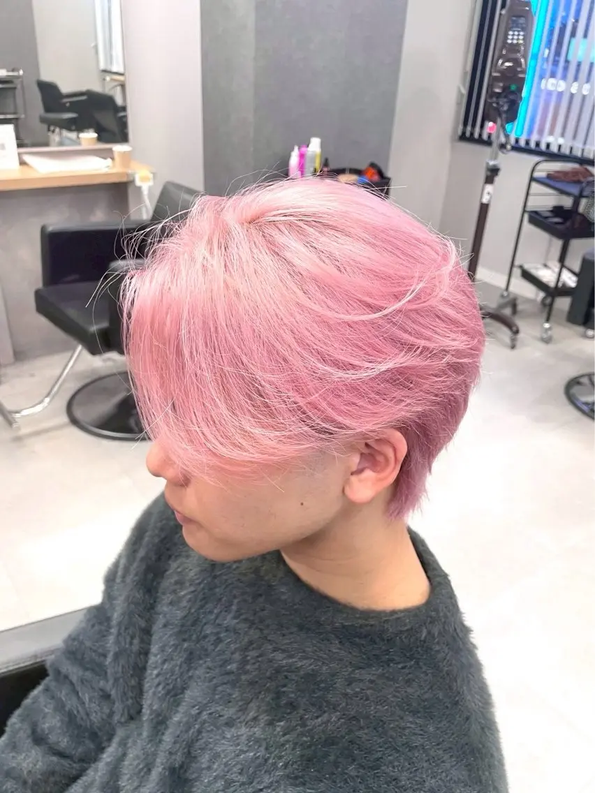 カラー メンズ メンズハイトーン ハイトーンカラー ヘアカラー 🔥メンズ特化🔥 ／TOMOKI／渋谷のヘアスタイル
