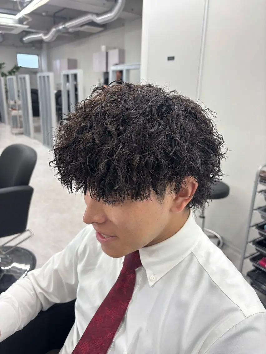パーマ [eight]田川 欣人/メンズ特化/のヘアスタイル