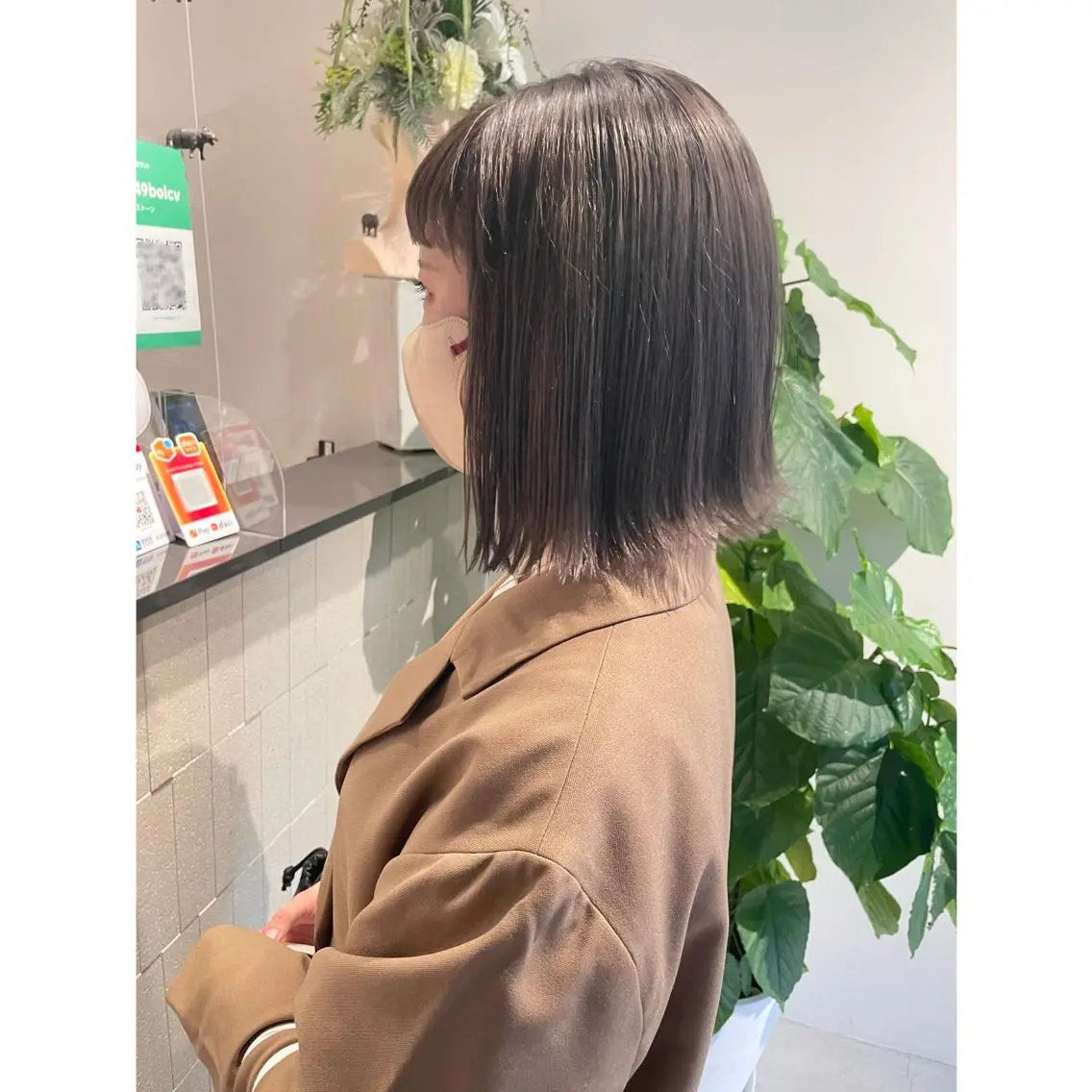 ミディアム 相原 百華のヘアスタイル