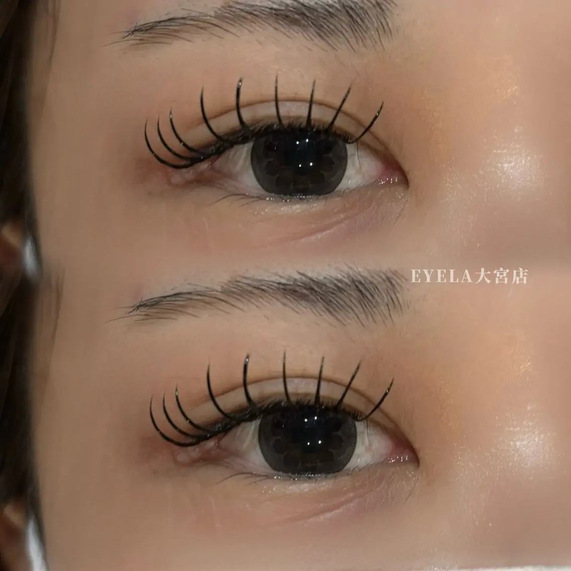 マツエク・マツパ 束感まつ毛 フラットラッシュ EYELA. kobayashiのマツエク・マツパデザイン