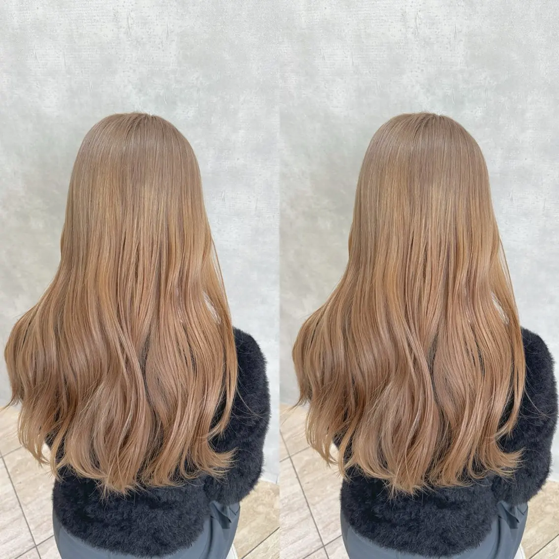 【モデル様限定🧸】ブリーチ込みダブルカラー+ケアトリートメントの写真