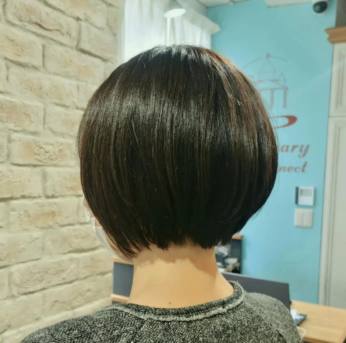 ショート ショートボブ ボブ ショートヘア 赤松 摩美のヘアスタイル