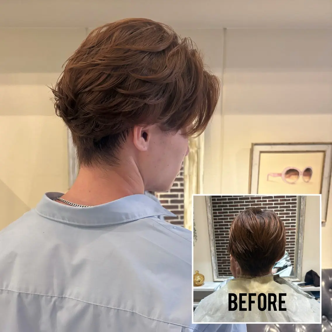 パーマ メンズ メンズパーマ パーマ イイダ ヒナのヘアスタイル