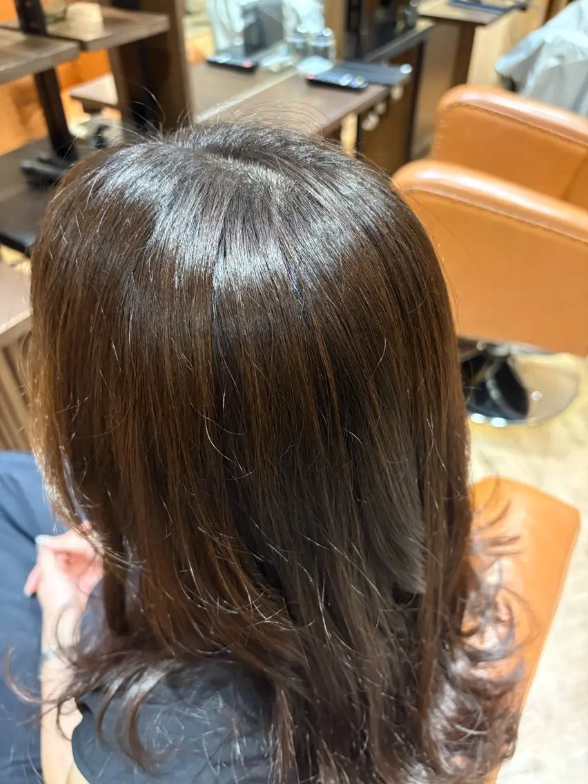 セミロング 吉岡 優斗のヘアスタイル