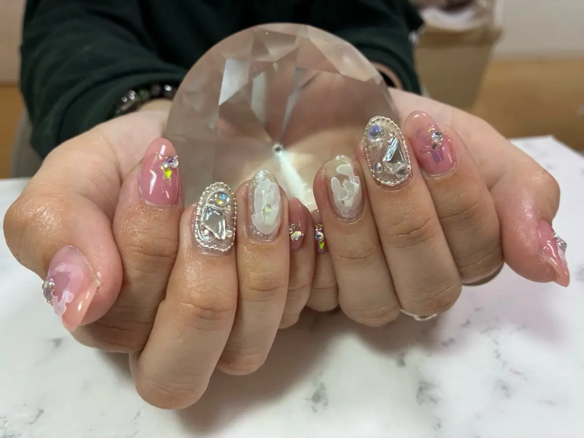ネイル ハンドネイル フローライト ネイル＆エステのネイルデザイン