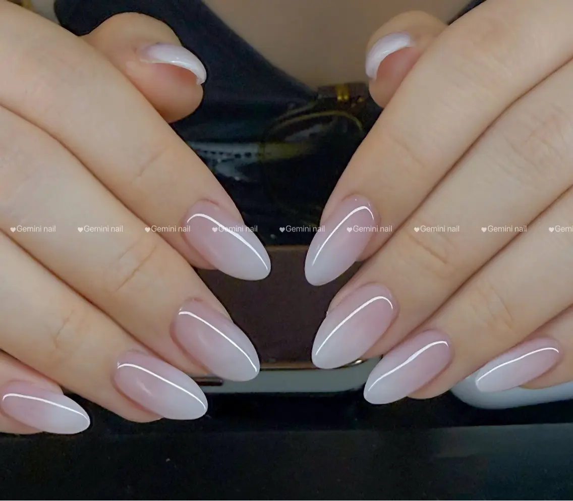 ネイル グラデーション マグネットネイル Gemini nail.Yukiのネイルデザイン