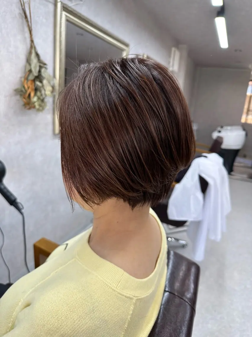 ショート カット ヘアカラー トリートメント Lien 深井店のヘアスタイル