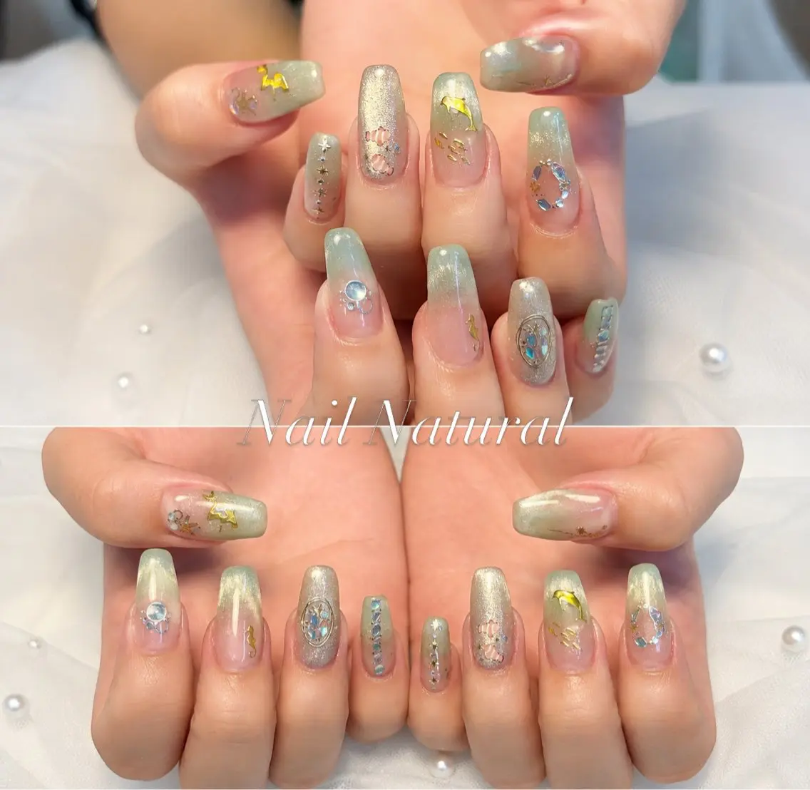ネイル 持ち込み ハンドネイル Nail salon Natulalのネイルデザイン