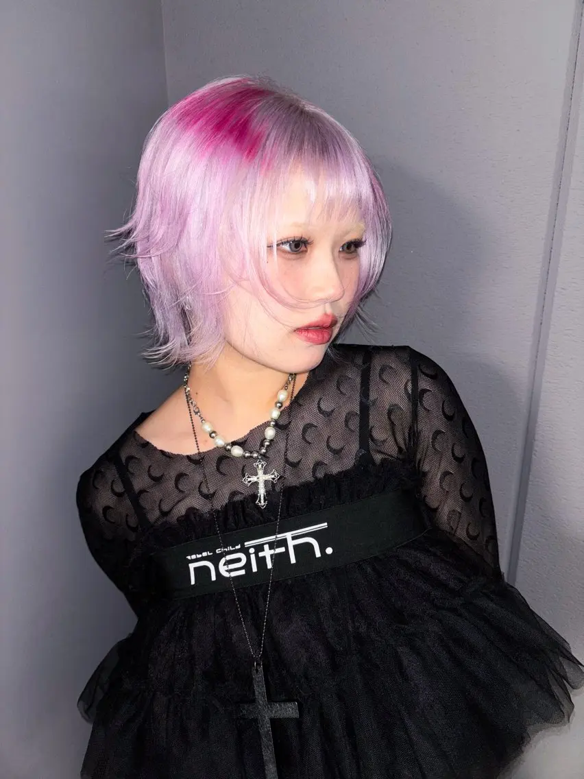 ショート カラー デザインカラー /rioのヘアスタイル