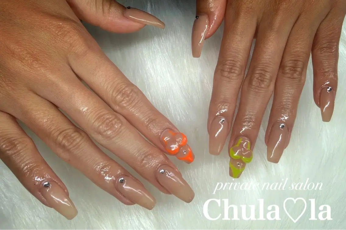 ネイル アートネイル ハンドネイル Chula♡la 豊見城市高安のネイルデザイン