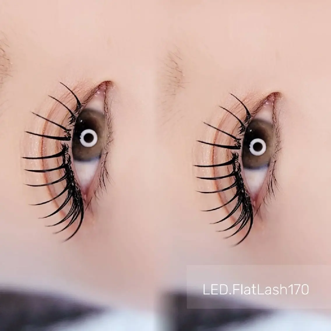 マツエク・マツパ フラットラッシュ Cia U. eyelashのマツエク・マツパデザイン