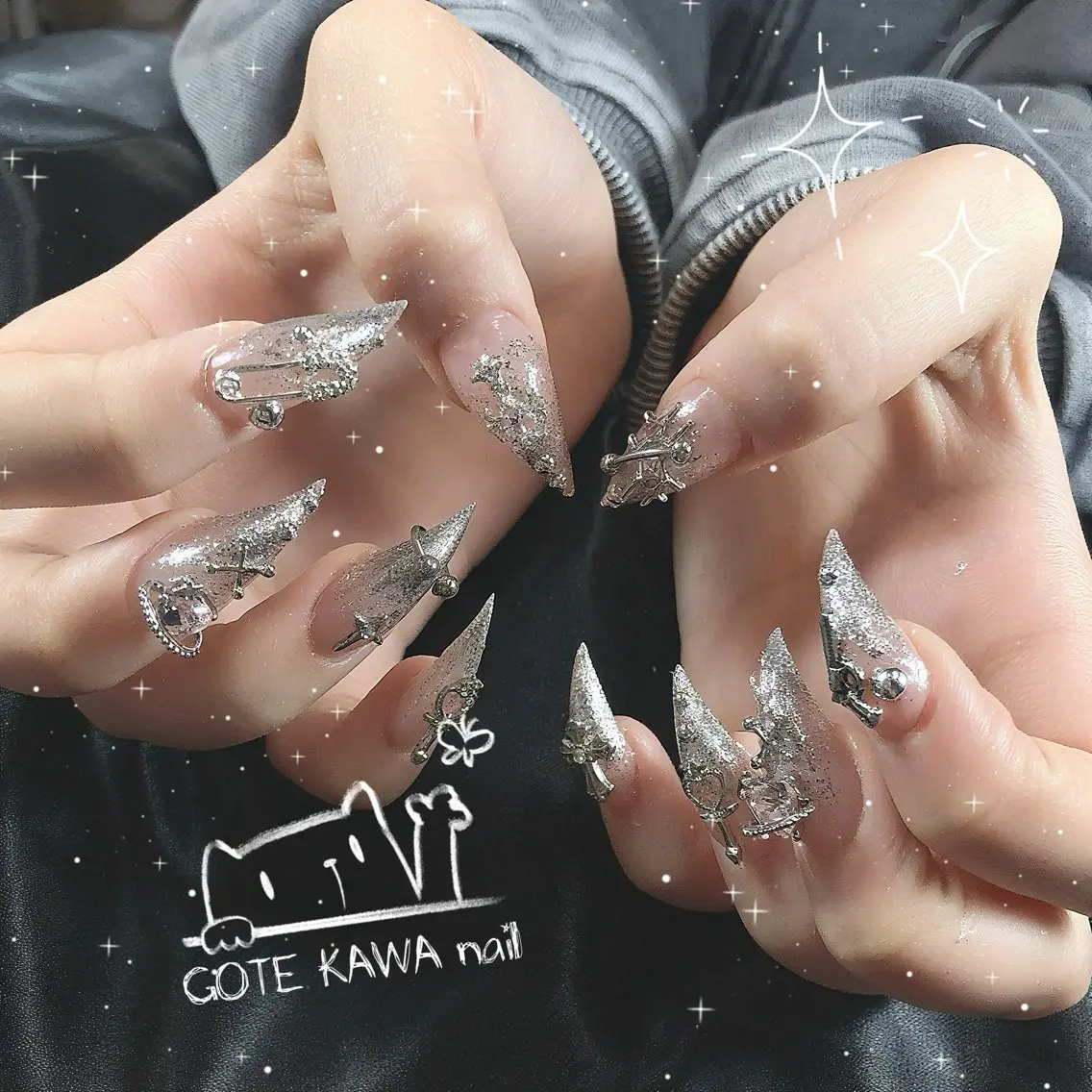 ネイル 持ち込み 夏ネイル ハンドネイル ハンドケア Gote Kawa nail salonのネイルデザイン
