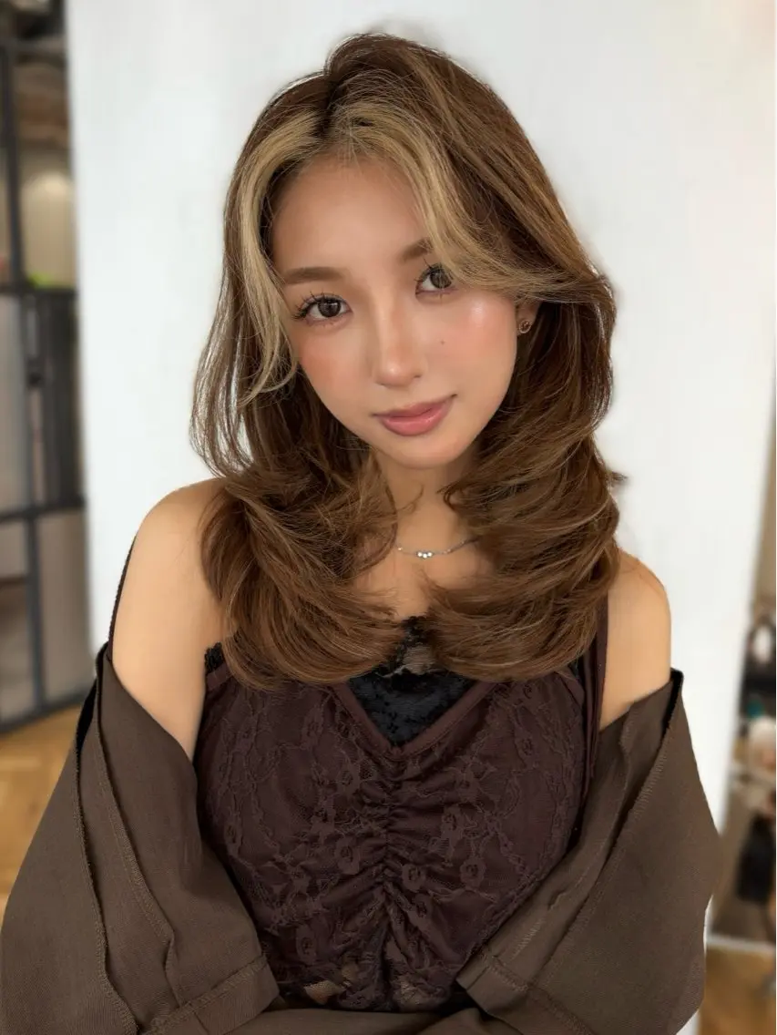 ロング カット 優李 ゆうりのヘアスタイル