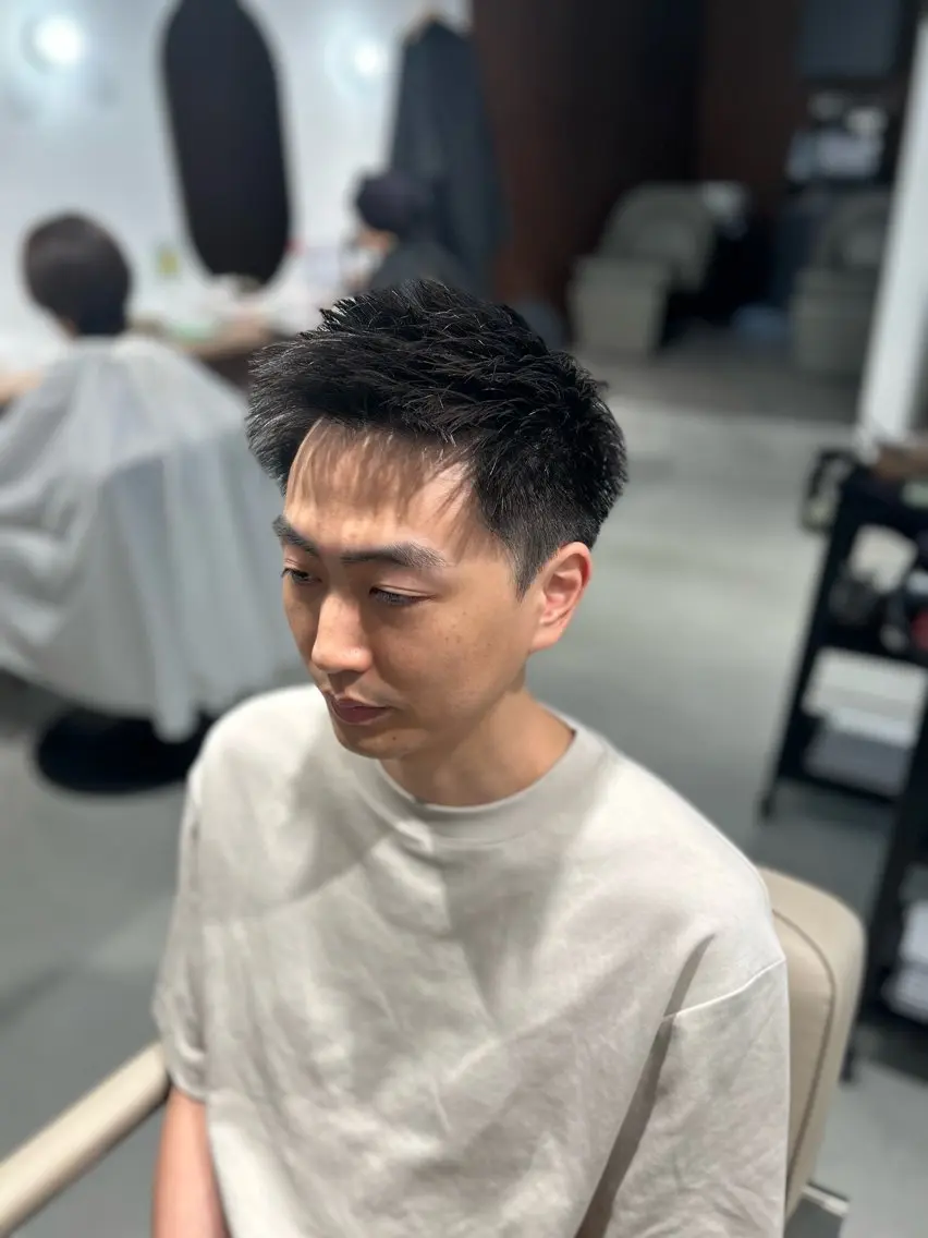 ショート 尭部 佑太のヘアスタイル