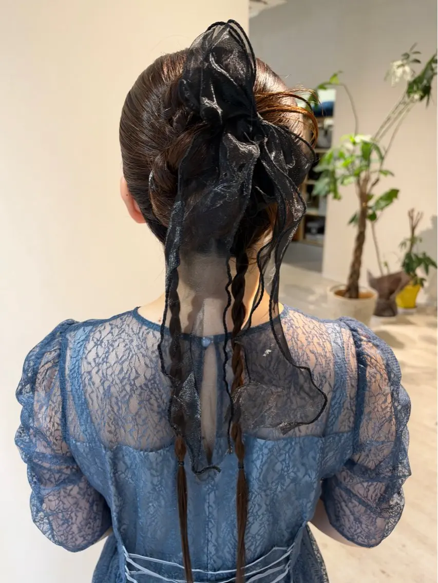ロング ヘアセット Connect Rumiのヘアスタイル