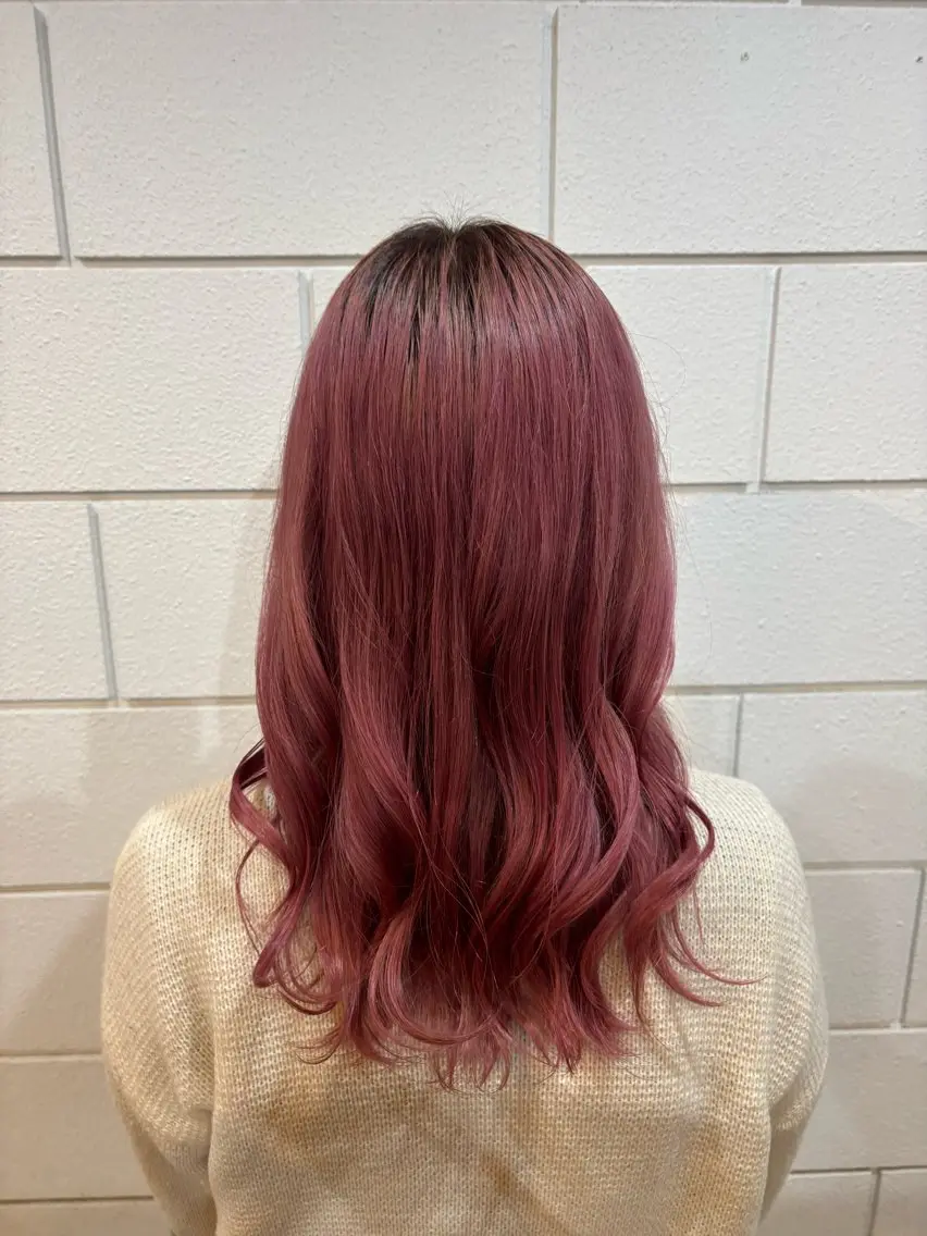 カラー 平野 礼のヘアスタイル