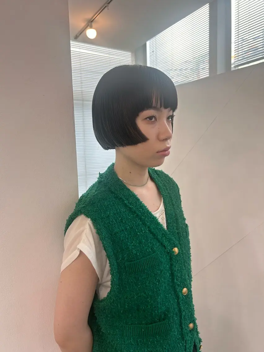 ショート かがやしづ ⭐️カラーモデルのヘアスタイル