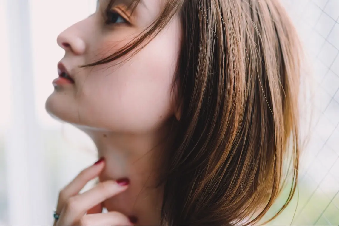ミディアム カラー カット ヘアカラー トリートメント 似合わせ美髪ヘア✨ 天王寺.阿倍野🌈のヘアスタイル