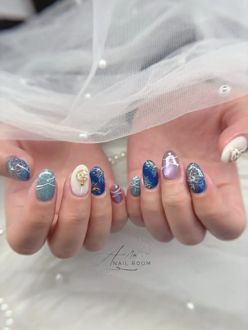 ネイル Aura Nail Roomのネイルデザイン