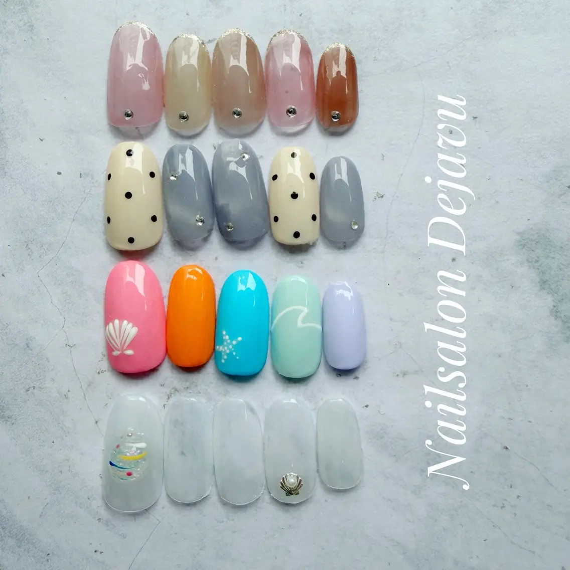 ネイル ハンドネイル Nail salon Dejavu 🌿のネイルデザイン