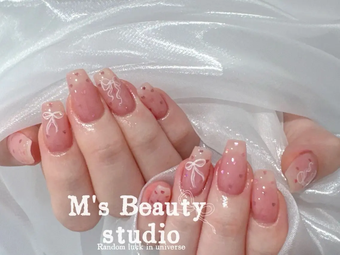【自爪】ジェルネイル💅持ち込みデザイン 90分やり放題の写真
