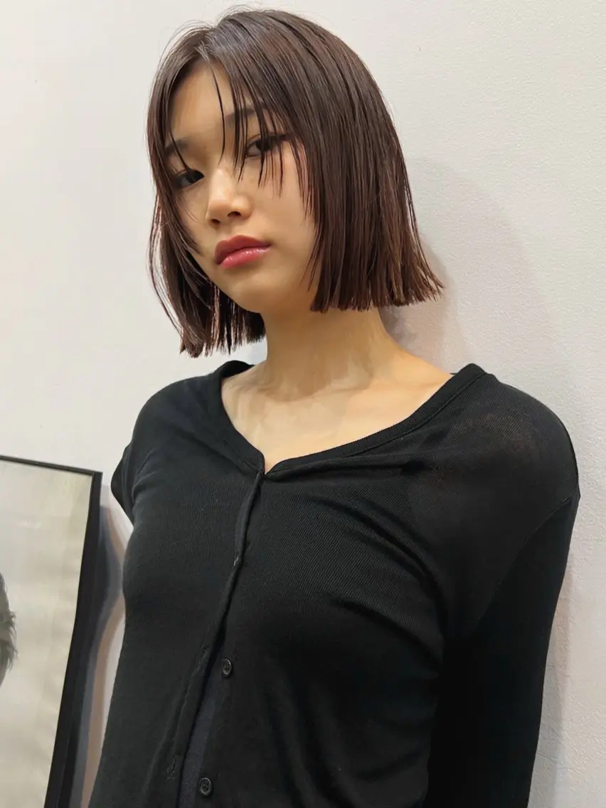 ショート ボブ レイヤーカット レイヤーカット kanaのヘアスタイル
