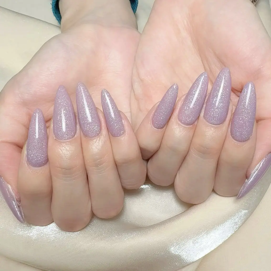 メンズ ネイル メンズ韓国風 アートネイル オーロラネイル ガーリー キラキラネイル ハンドネイル Nail salon 木にいるのネイルデザイン