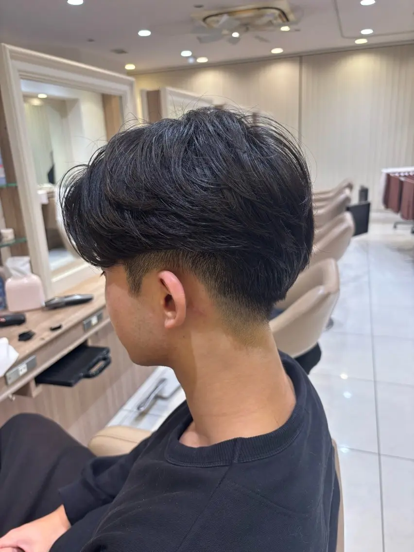 カット➕フェザーパーマ💈の写真