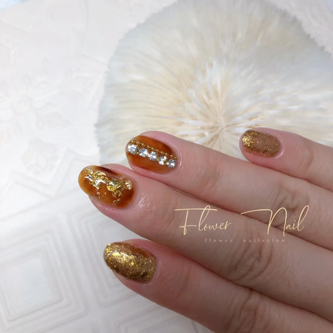 ネイル Flower nailのネイルデザイン