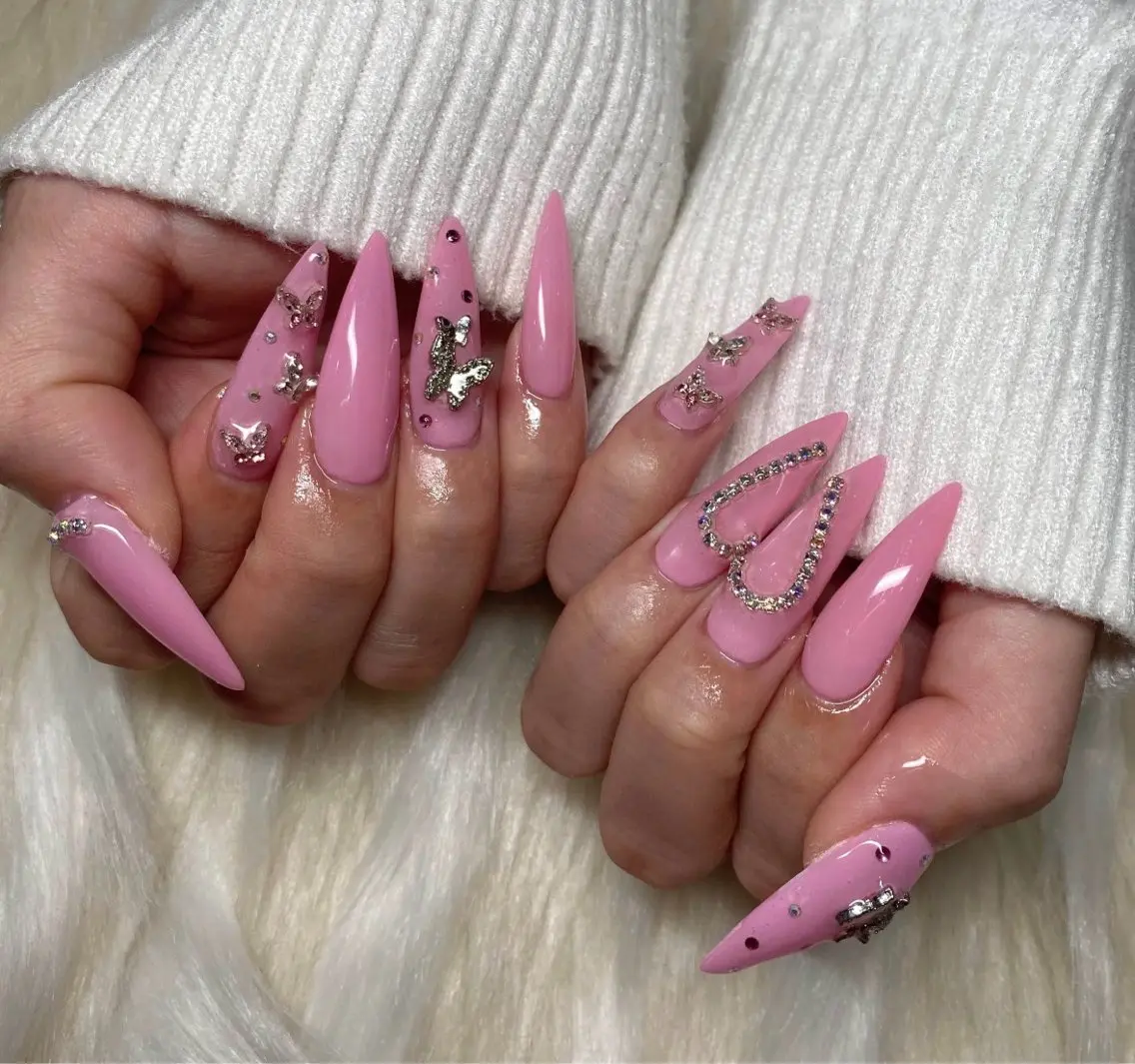 ネイル 長さ出し フラッシュネイル フラッシュマグ フレンチネイル ジェルネイル ハンドネイル Nail&eye Belire 新宿のネイルデザイン