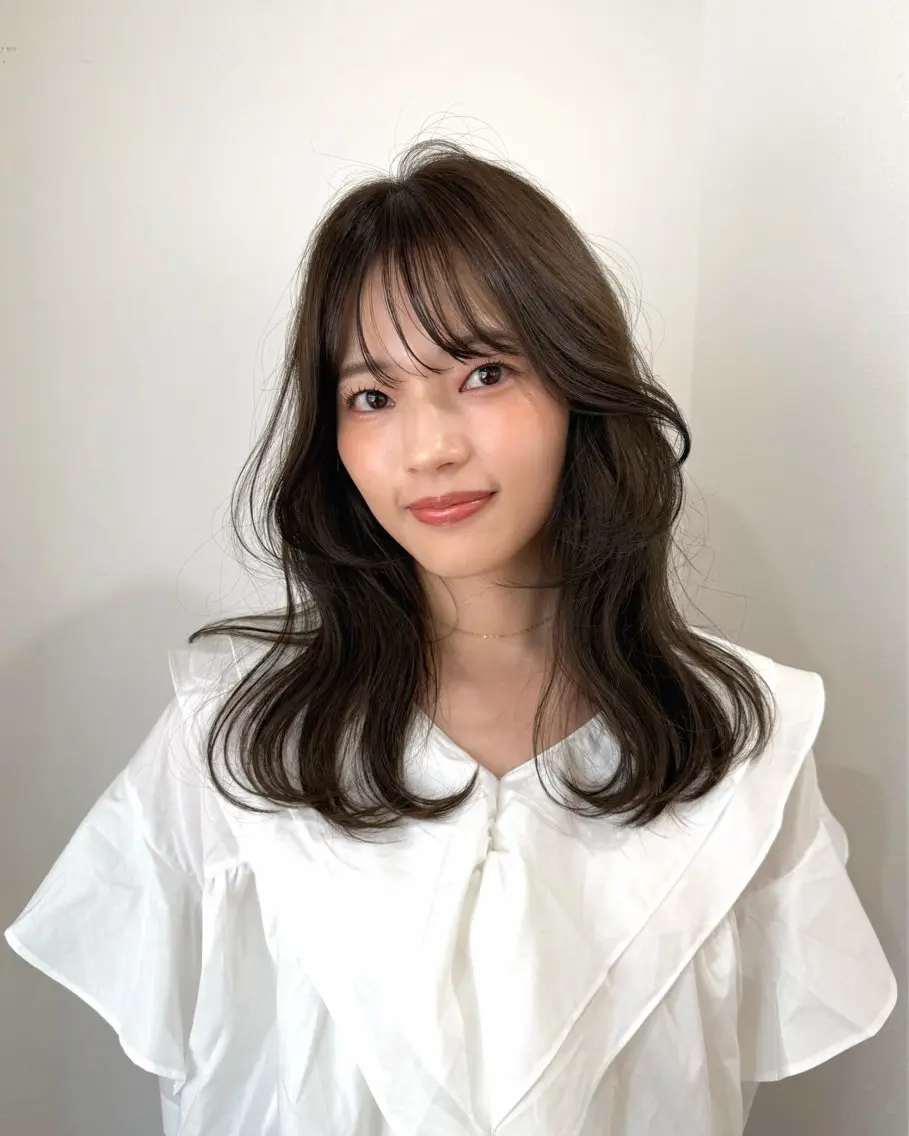 ⭐️平日限定⭐️カラー＋aujua2stepトリートメント　¥7700〈2回目まで利用可能〉の写真
