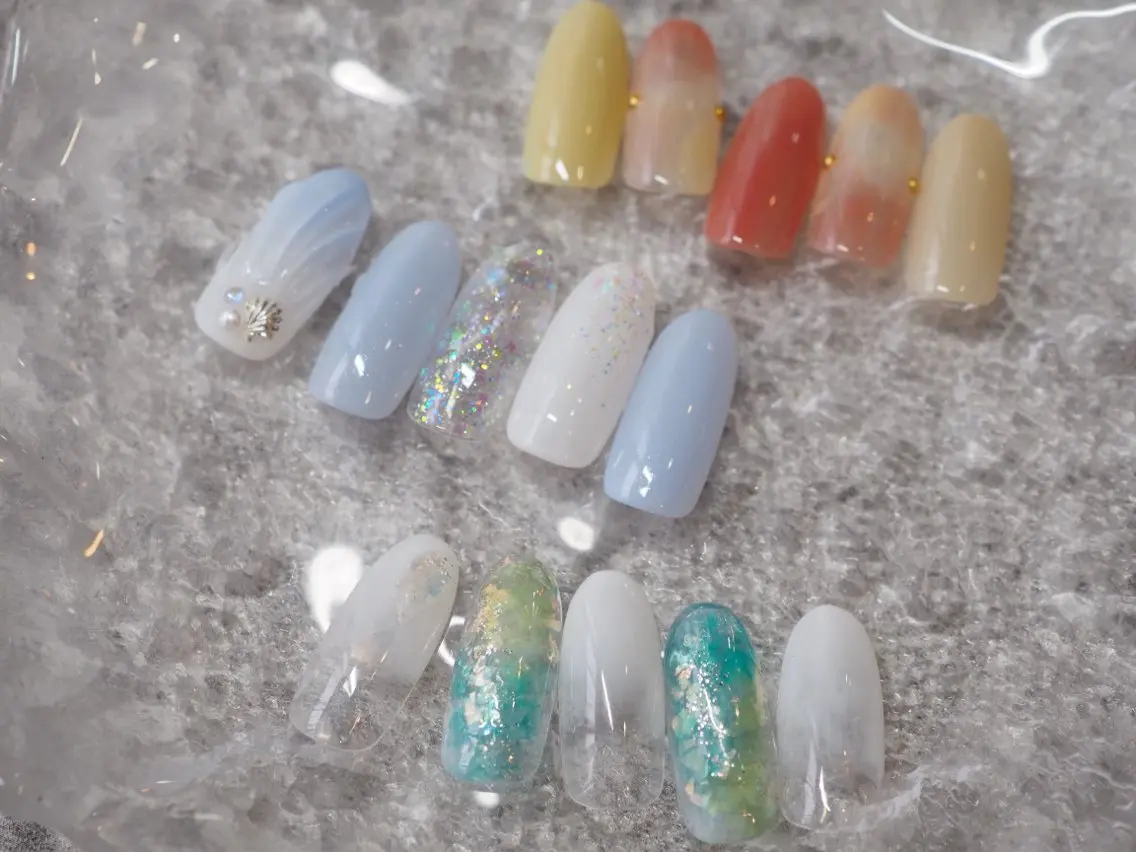ネイル ハンドネイル glaNje shioriのネイルデザイン