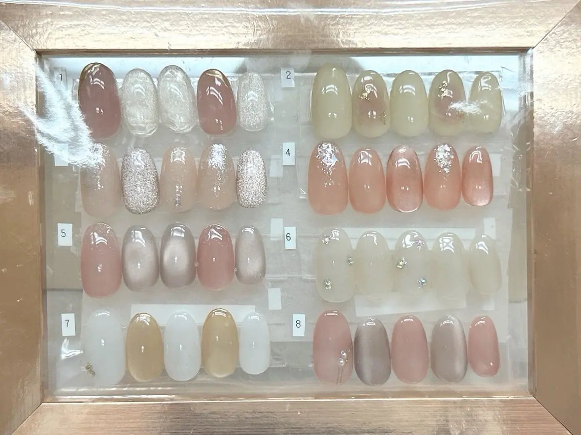 【オフあり】美爪オフィスデザインネイルの写真